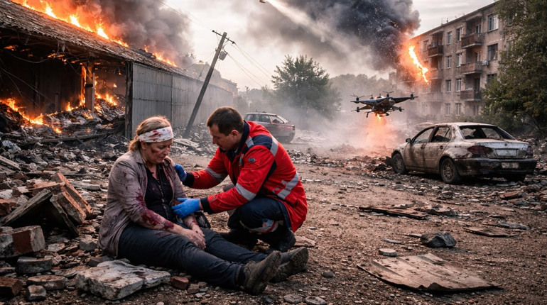 Російські дрони атакували Чернігівщину: поранена жінка, пошкоджені підприємства та інфраструктура