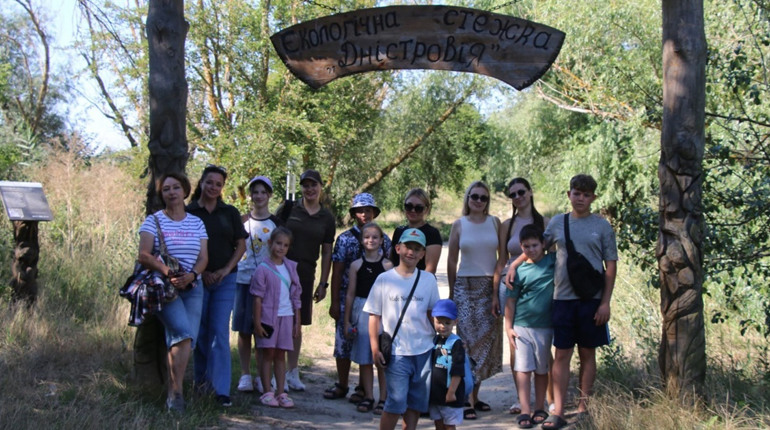 У Нижньодністровському нацпарку показали дітям унікальну Дністровську Амазонію: як це було