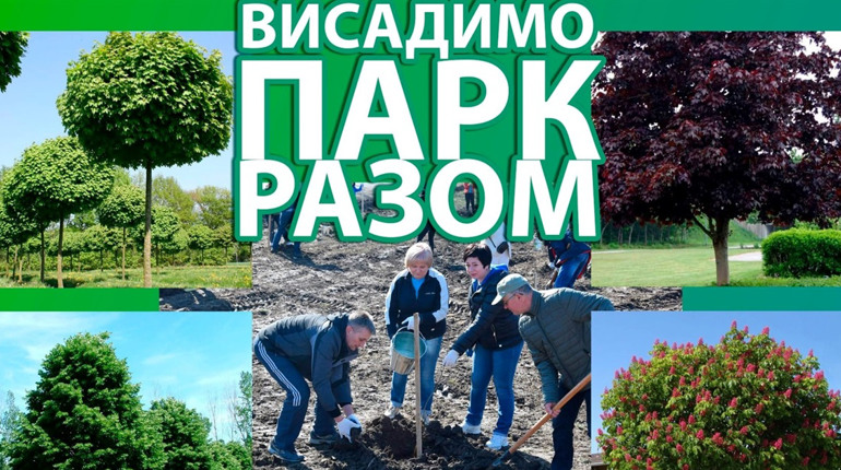 У Чорткові шукають 500 сімей, із якими разом висадять новий парк