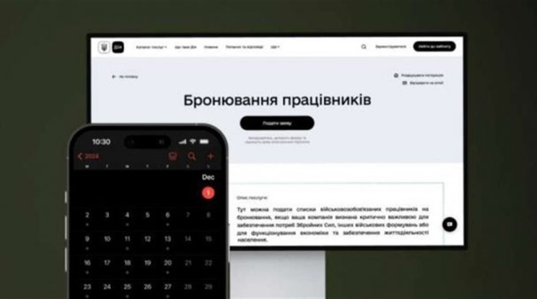 Нові правила бронювання працівників: що змінилося з 1 грудня 2024 року