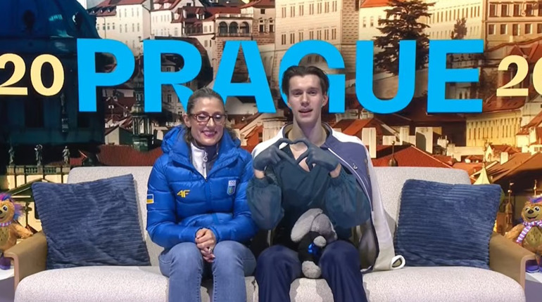 Кирило Марсак виступив у короткій програмі чемпіонату світу з фігурного катання у Празі