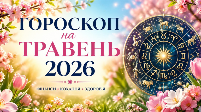 Гороскоп на травень 2026 для всіх знаків зодіаку
