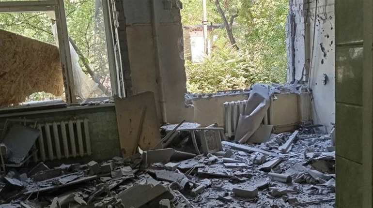 У Новій Каховці окупанти практично знищили міську поліклініку