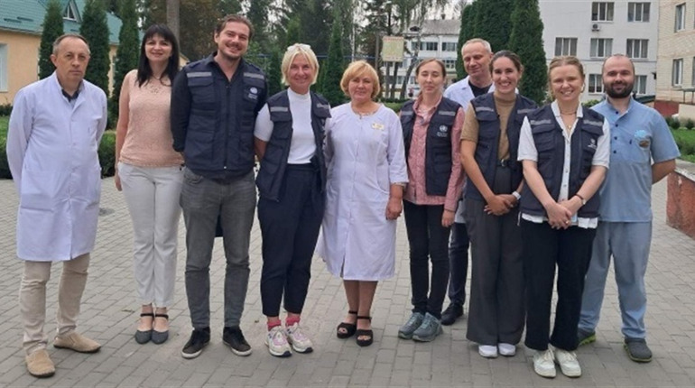 Старокостянтинівську лікарню відвідала делегація Всесвітньої організації охорони здоров'я