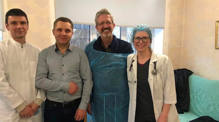 Переяславську лікарню відвідав лікар-хірург Stephen W. Brooks MD: є сподівання на партнерство