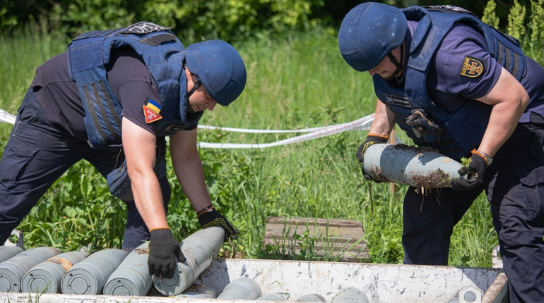 Поблизу Умані знищують боєприпаси, що не вибухнули