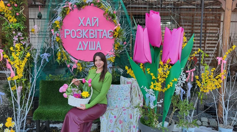 Поклик душі Оксани Чаплінської: мистецтво жити серед квітів