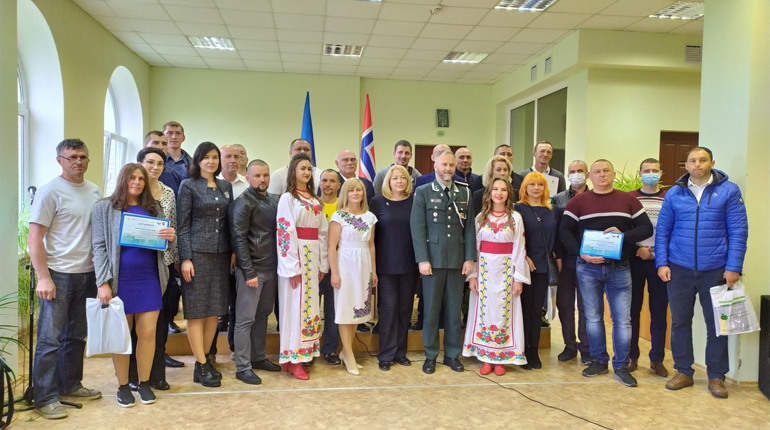 В Уманському НУС отримали дипломи учасники проєкту «Норвегія — Україна»