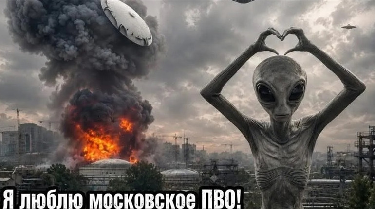 Палає-мелькає: як інтернет зустрів «задимлення» над Москвою. Підбірка мемів