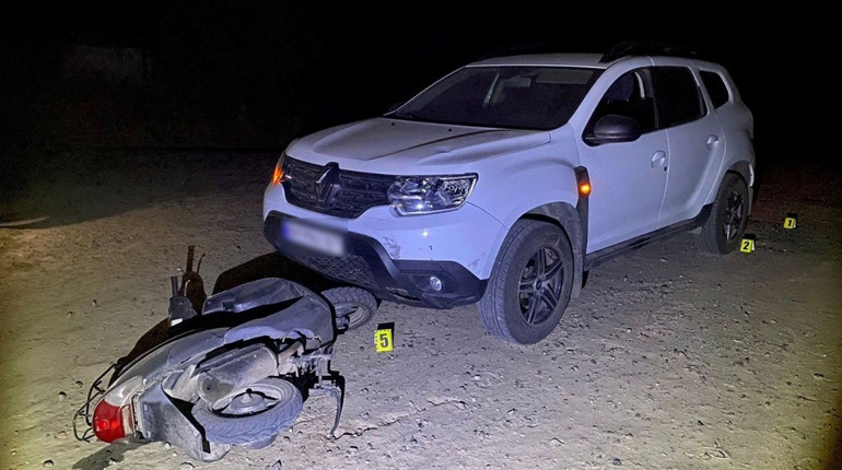 На Тростянеччині двоє неповнолітніх на скутері потрапили в аварію