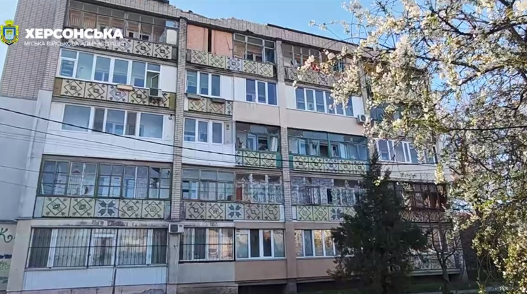 На Херсонщині армія рф завдала ударів по критичній та соціальній інфраструктурі, житловим кварталам