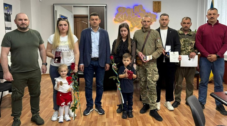 Орденом «За мужність» нагородили полеглого захисника України з Первомайщини