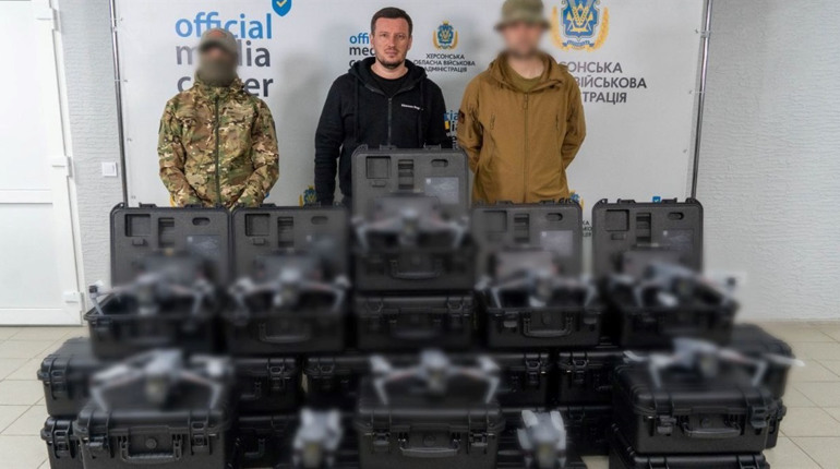 Новокаховська і Таврійська громади виділили кошти на придбання дронів для ЗСУ