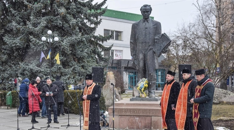 У Чорткові вшанували пам’ять Великого Кобзаря