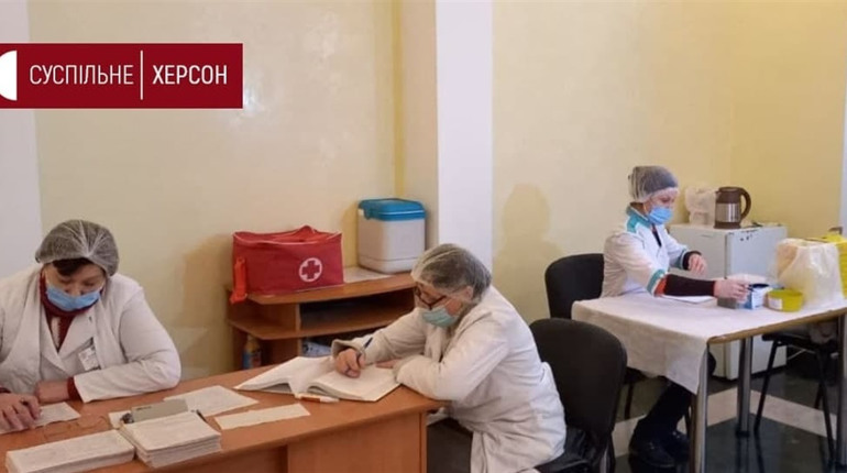 На залізничному вокзалі в Херсоні запрацював пункт вакцинації від коронавірусу
