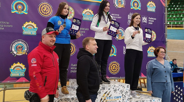Лучниця з Нової Каховки стала призеркою Кубку України
