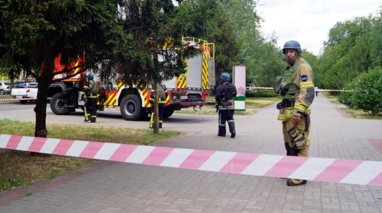 У Запорізькому парку впав невідомий літальний об'єкт росіян. Кількість постраждалих зросла до 21