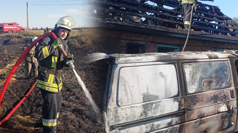 На Переяславщині згорів автомобіль: що відомо?