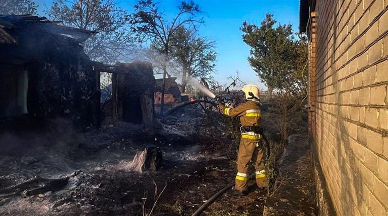 У Первомайську палала покрівля. Загалом по області сталось майже 50 пожеж