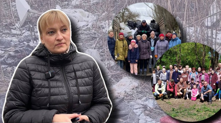 «Зміни починаються з людей»: Майя Труш про культуру поводження зі сміттям у Жовтих Водах