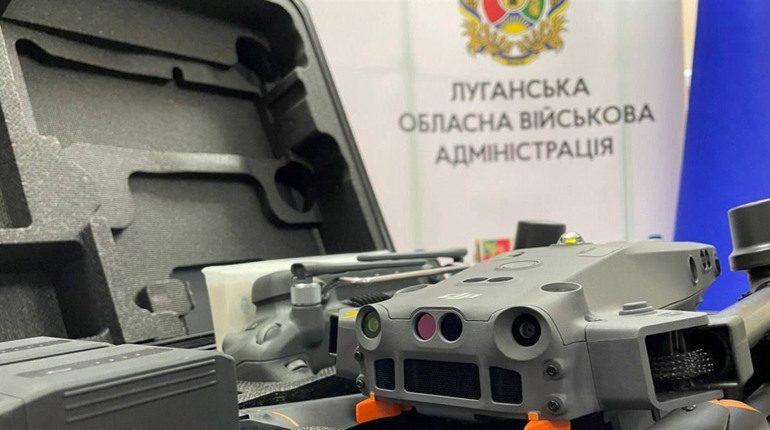 Луганщина передала ЗСУ чотири дрони DJI Matrice 30T. Де будуть задіяні квадрокоптери