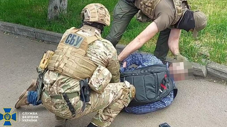 У Черкасах СБУ затримали коригувальника ворожих ударів