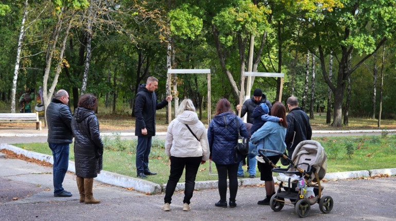 У Лозовій в парку "Перемога" облаштують Алею Слави. Як виглядатиме пам'ятне місце