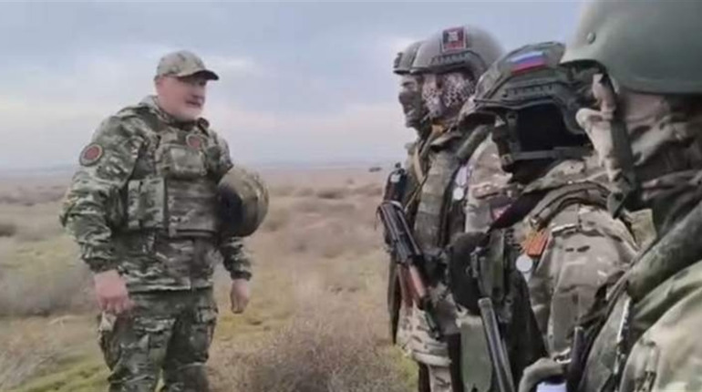 На Херсонщині знищений автомобіль з бойовиками Рогозіна