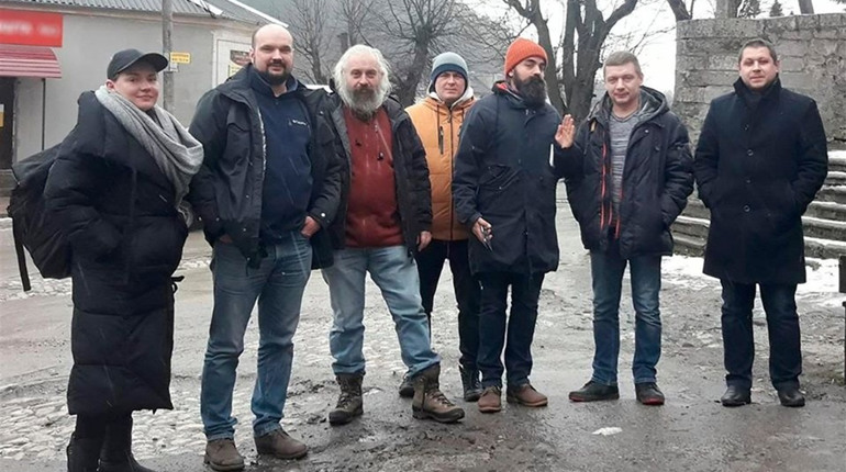 Зйомки фільму "Червоний. Без лінії фронту"  у Кременці продовжать вже цієї зими 
