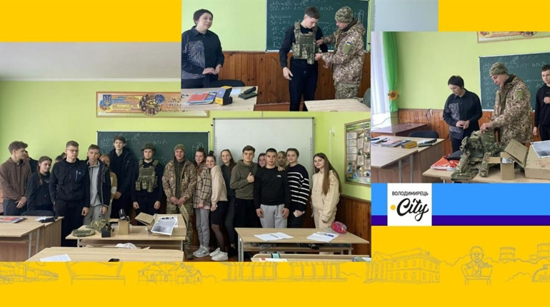 Збір коштів на спорядження воїну. Ярмарок у Антонівському ліцеї