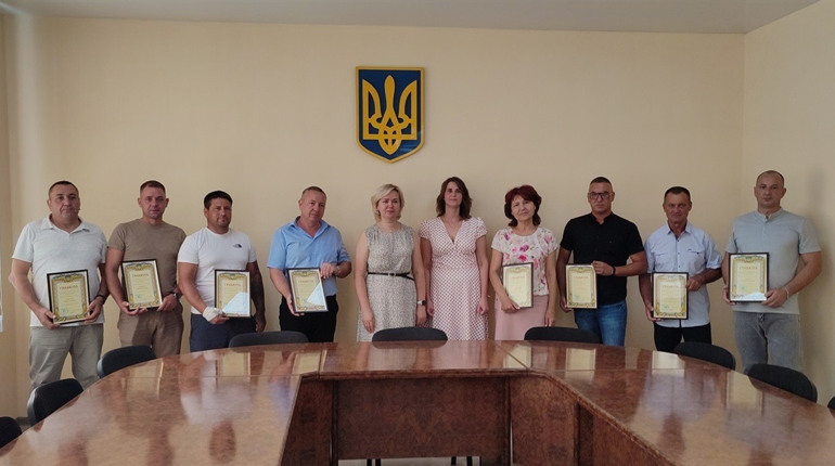 В Ізмаїлі до Дня будівельника відбулося урочисте нагородження