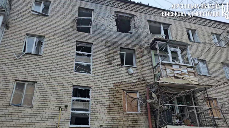 Протягом доби армія рф здійснила 102 обстріли Херсонщини: випустили понад 600 снарядів