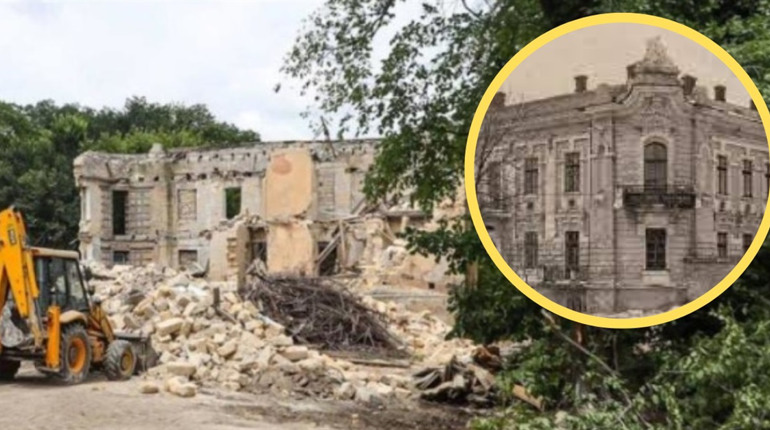 В Одесі частково зруйнували пам’ятку архітектури — маєток Гавсевича початку XX століття