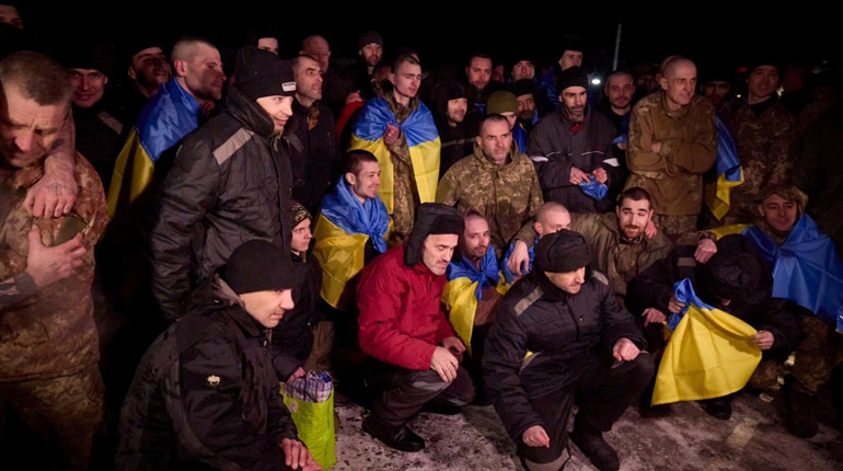 Україна звільнила з полону росіян 224 військовослужбовців та шістьох цивільних: список звільнених
