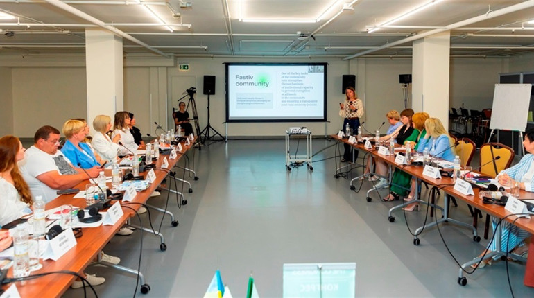 Команда Фастівської громади презентувала напрацювання в рамках проєкту з антикорупції