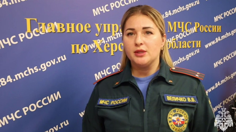 Повідомили про підозру керівниці пресслужби окупаційного «МЧС» на Херсонщині