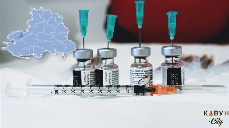 COVID-19 на Херсонщині: кількість нових хворих та одужань зменшується, вакцинація триває