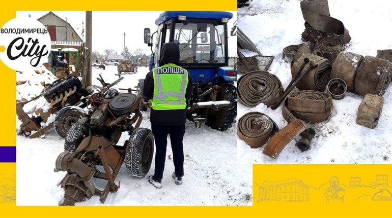 У жителя села Дібрівськ поліцейські провели обшуки: виявили мотопомпи