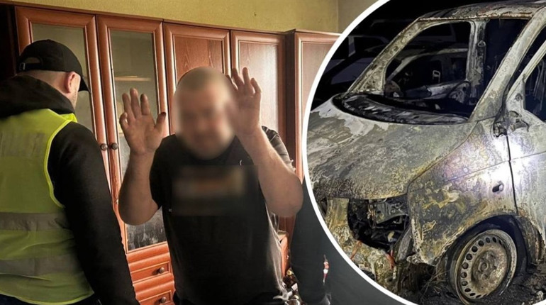 У Сумах спіймали 44-річного палія військової машини