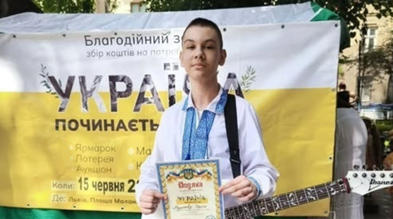 Підліток Сергій Абдулаєв із Великої Новосілки став учасником конкурсу "Молода людина року"