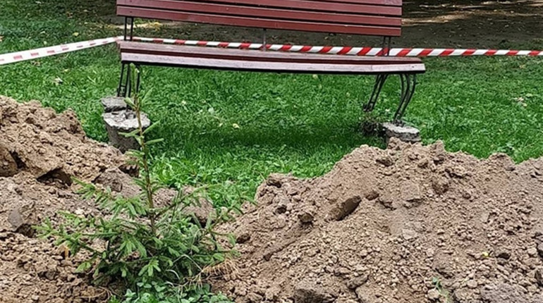 Чому перекопали парк: пояснюють у міськраді