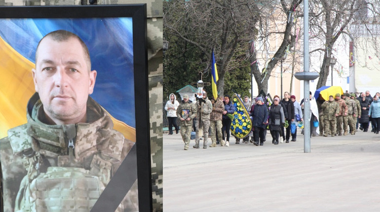 У НІЖИНІ ПРОЩАЛИСЯ ІЗ ЗАГИБЛИМ ВОЇНОМ АНДРІЄМ ВЕРЕМІЙЧУКОМ