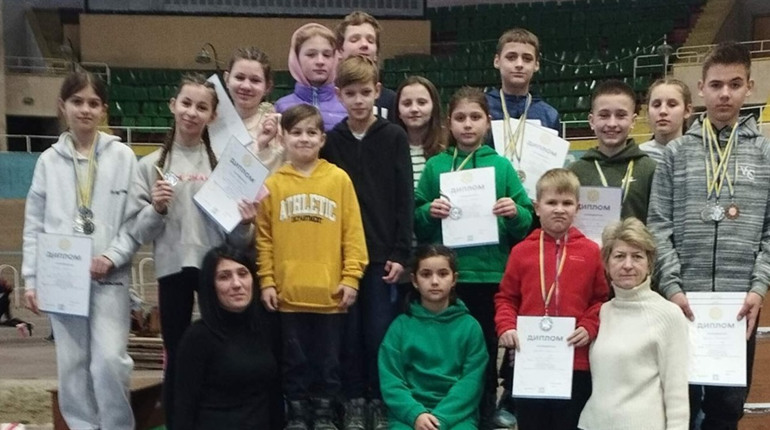 12 нагород привезли з Чемпіонату Львівщини із легкої атлетики вихованці Червоноградської ДЮСШ №2