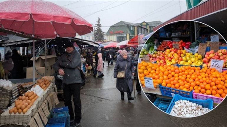 Вартість харчових продуктів на звягельському ринку "Урожай" цієї неділі: прайс