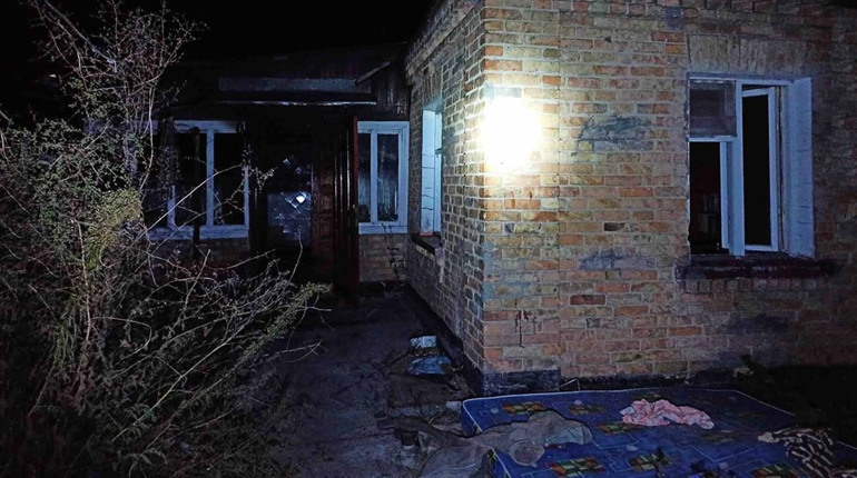 Під час гасіння пожежі в Кагарлику пожежники врятували чоловіка