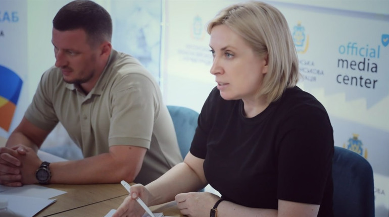 На Херсонщині побувала міністр Ірина Верещук