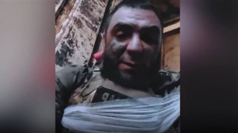 Жах від українських воїнів для кадирівця з позивним "Кошмар" (відео)