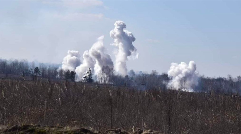 Понад 30 мінометних мін прилетіло по Шосткинському району сьогодні вранці