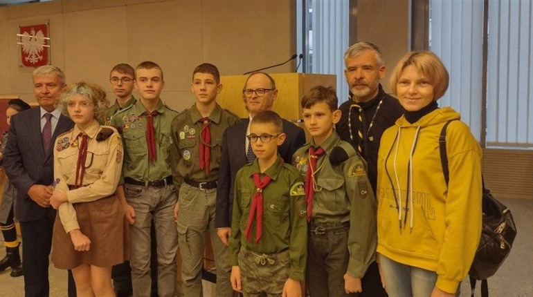 Володимирецькі пластуни мандрували Польщею