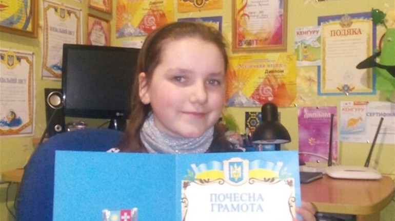 За що дівчинку із Сальника нагородили напередодні Шевченківських днів